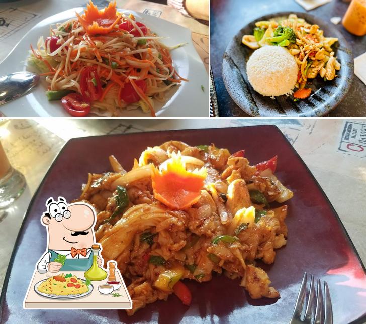 Comida en I Am Thai Restaurant