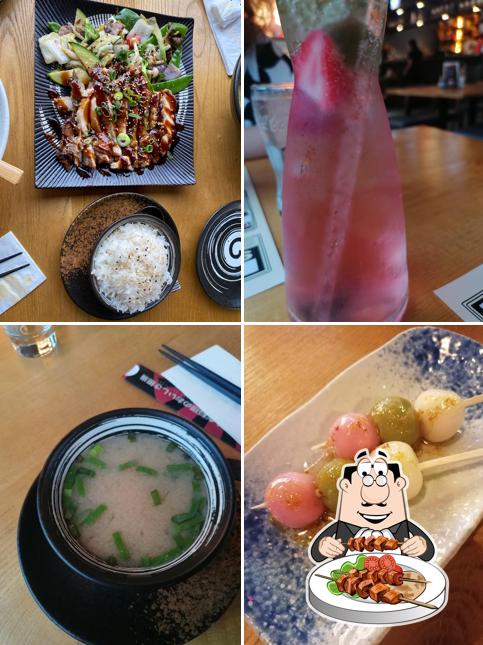 Еда в "Oji Izakaya"