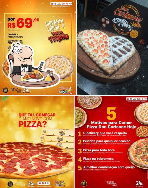 Peça pizza no Pizzaria Don Corleone