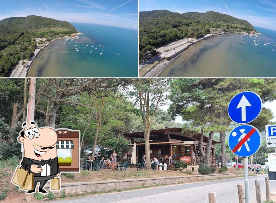 Guarda gli esterni di La Baracchina di Baratti
