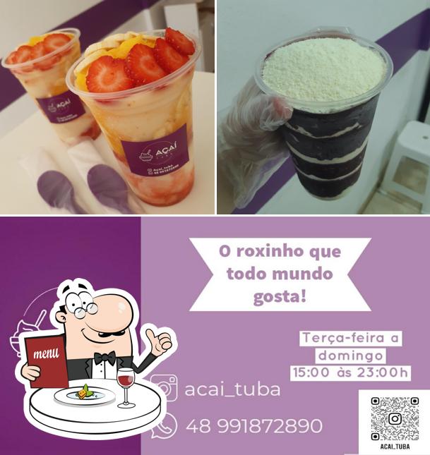 Comida em Açai Tuba