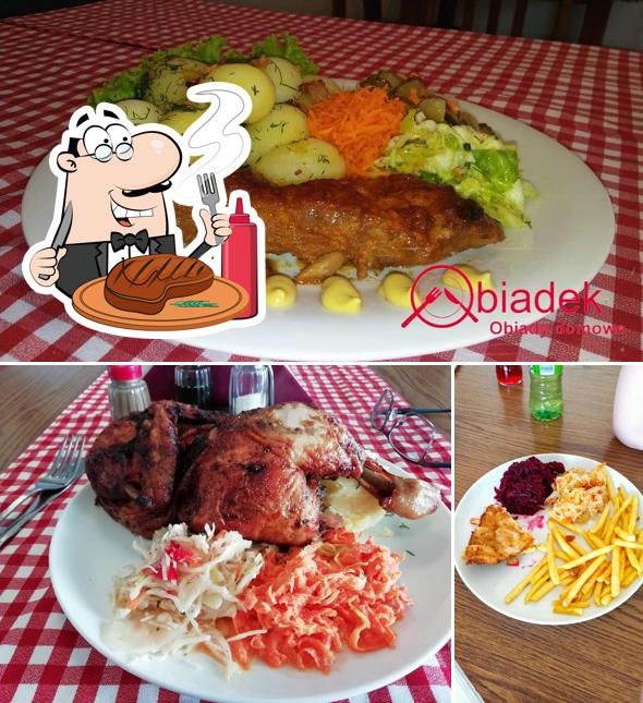 Закажите блюда из мяса в "BAR OBIADEK obiad Busko"