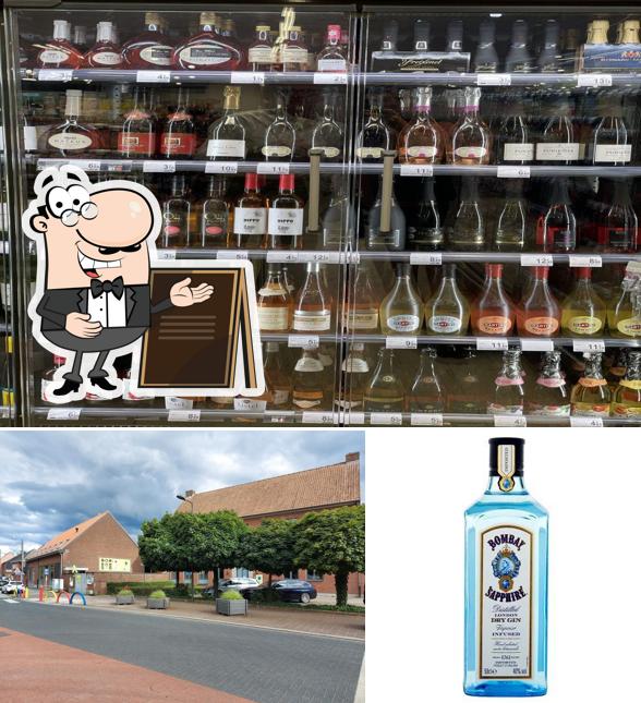 Voici l’image représentant la extérieur et boisson sur Carrefour express Zoerle Parwijs