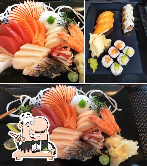 Essayez de nombreuses options de sushi