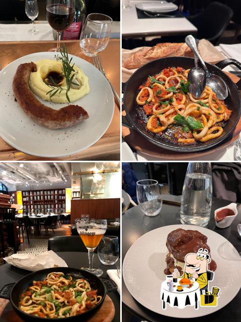 Plats à Brasserie Lazare Paris