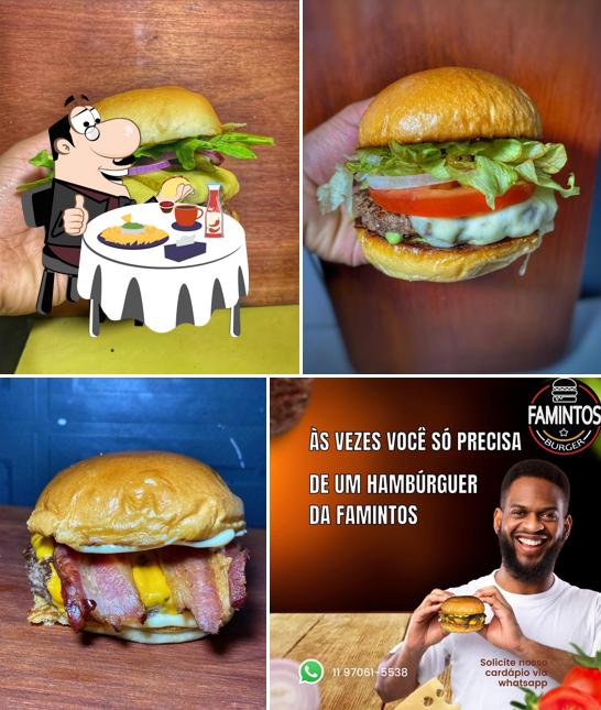 Hambúrguer em Famintos