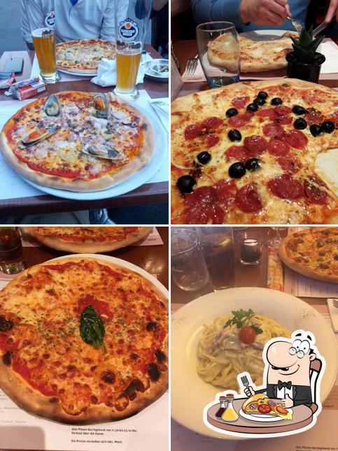 A Il Grissino, puoi ordinare una bella pizza
