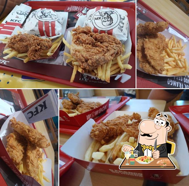 Platos en KFC