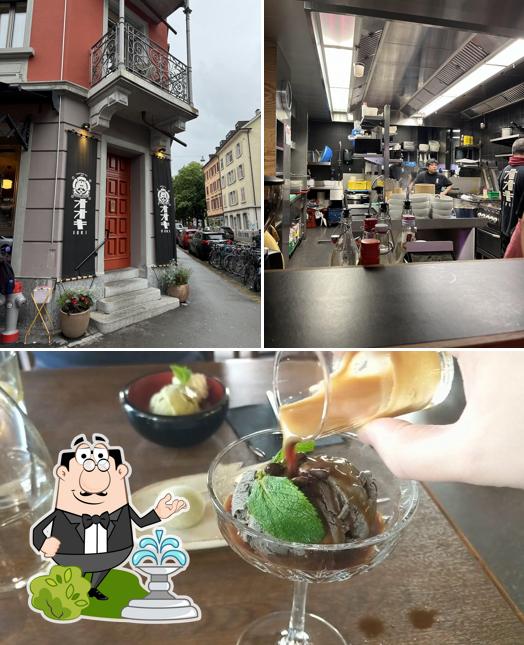 La foto della esterno e cibo di Ooki