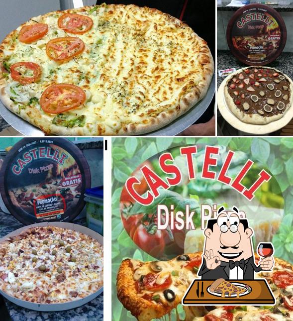 Consiga pizza no Pizzaria Castelli Iracemápolis