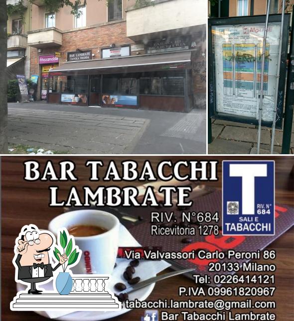 La immagine della esterno e bevanda di Bar Tabacchi Lambrate