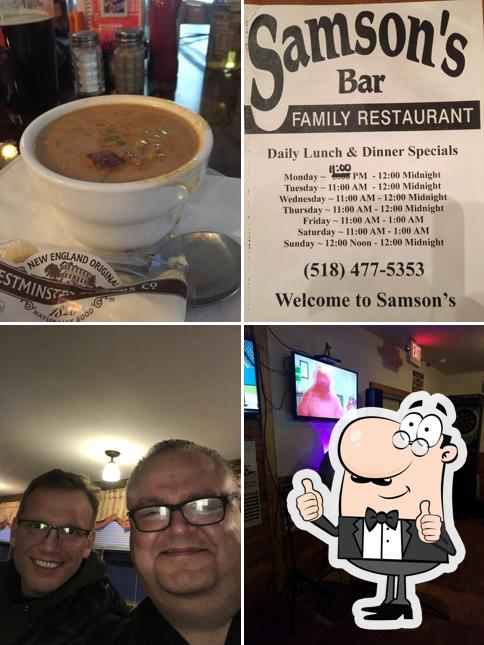 Samson's Bar & Restaurant in Schodack Center Restaurant menu and reviews