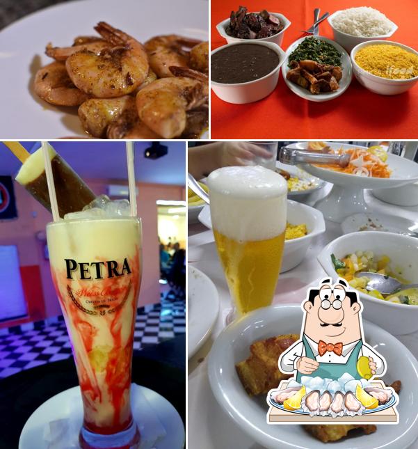Consiga frutos do mar no Espaço Mar e Terra Restaurante e Churrascaria
