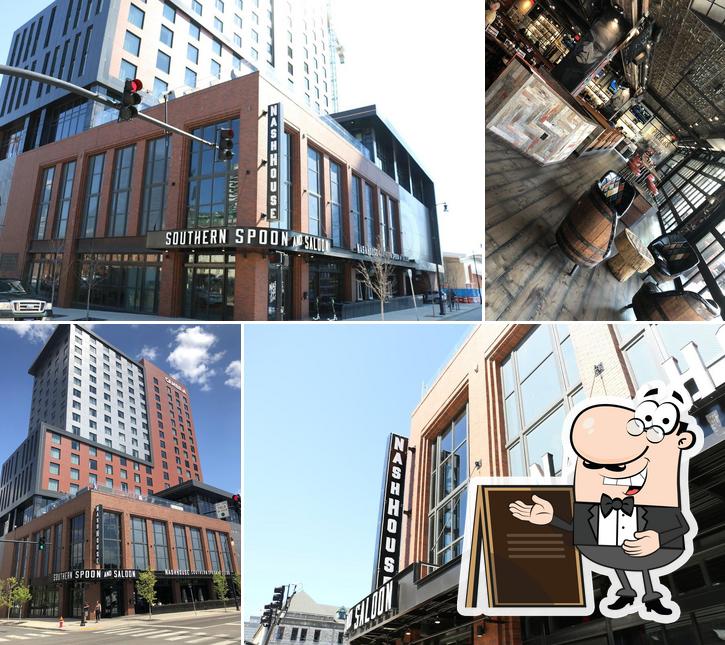 NashHouse Southern Spoon & Saloon in Nashville Restaurant menu and