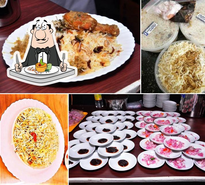 Food at Pandari's Biriyani