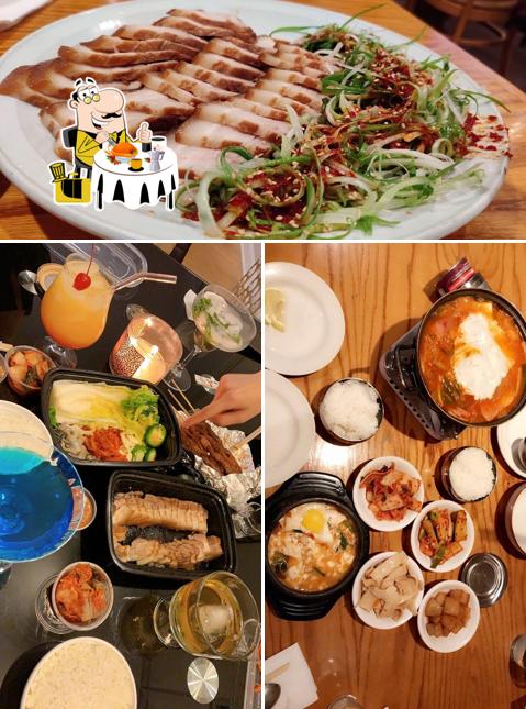 Food at Restaurant Silla - Authentic Korean Cuisine
