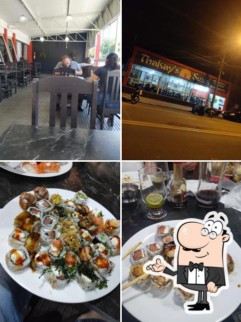 Veja imagens do interior do Thakay’s Sushi