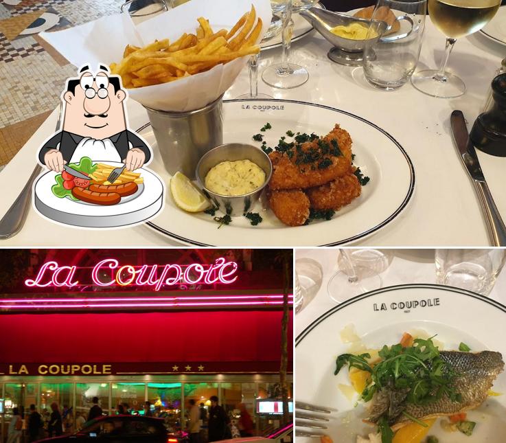 La Coupole cafe, Paris, 102 Bd du Montparnasse Restaurant menu and reviews