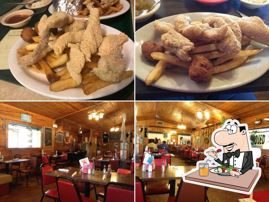 Catfish Cabin, 3085 E Van Buren in Eureka Springs Restaurant menu and