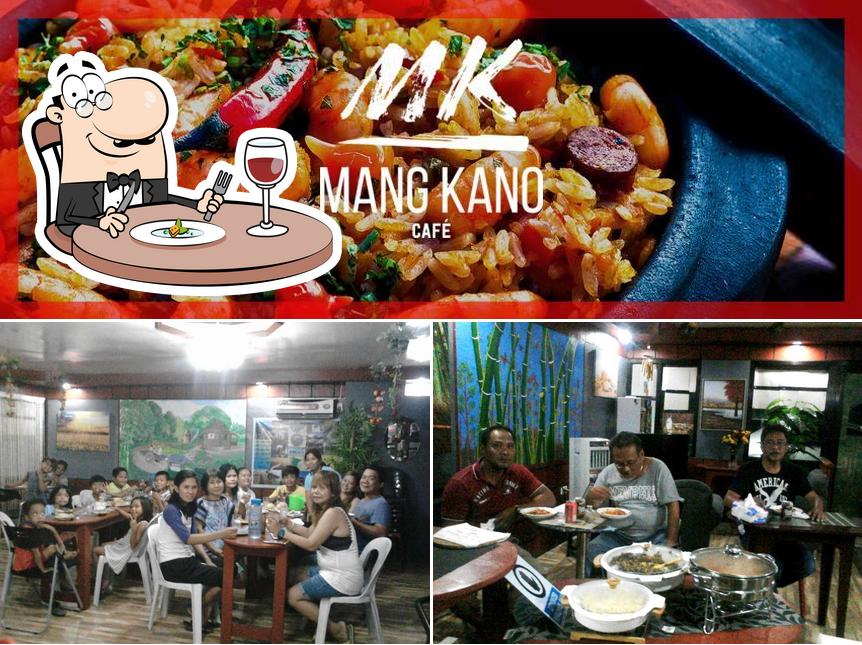 Food at Mang Kano Cafe