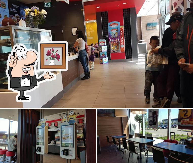 El interior de McDonald's