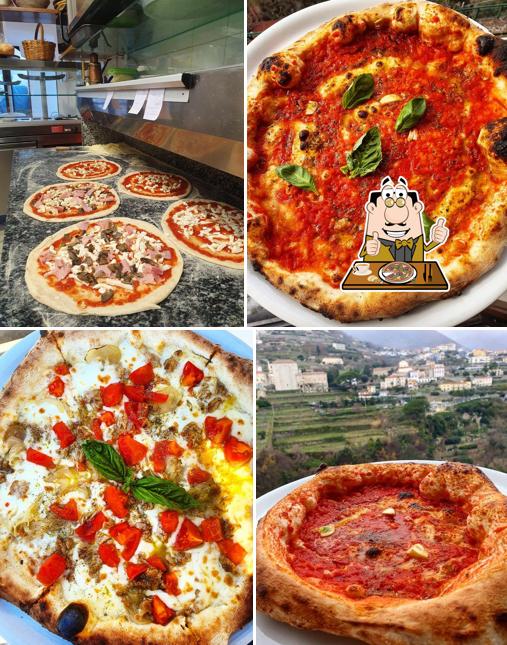 Pick pizza at Nino's Pizza