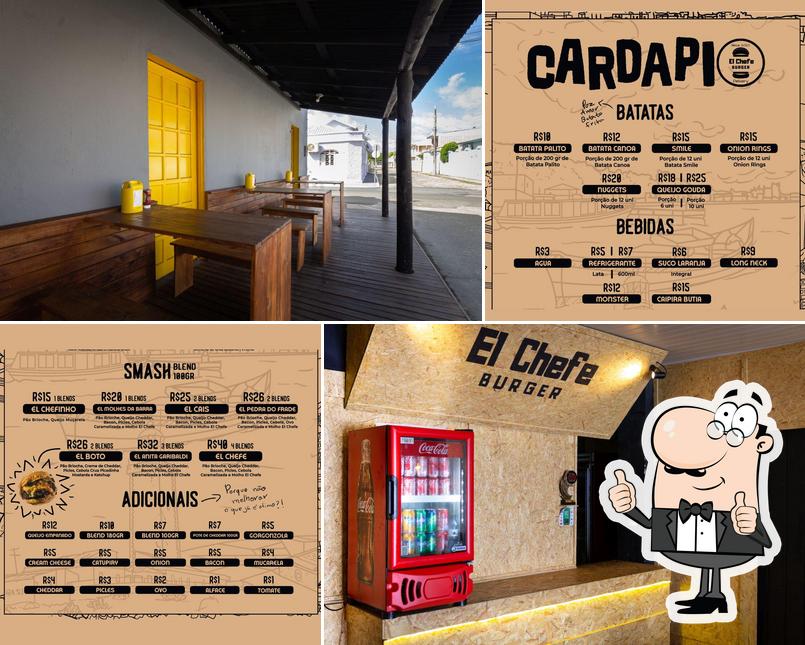 Here's a photo of El Chefe Burger