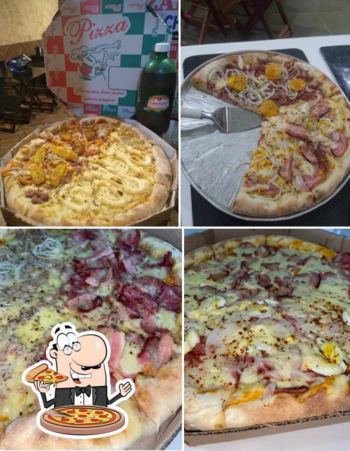 Experimente pizza no Pizzaria Master Cheff