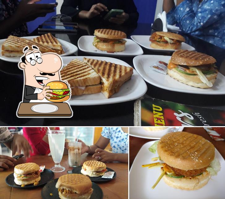 Treat yourself to a burger at Flavours fresh