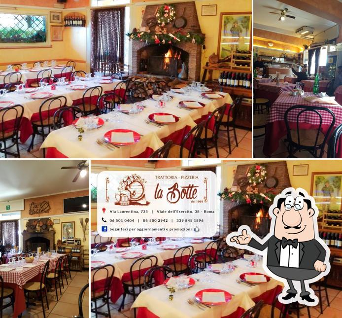 Gli interni di Trattoria Pizzeria La Botte