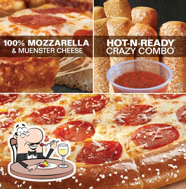 Nourriture à Little Caesars Pizza