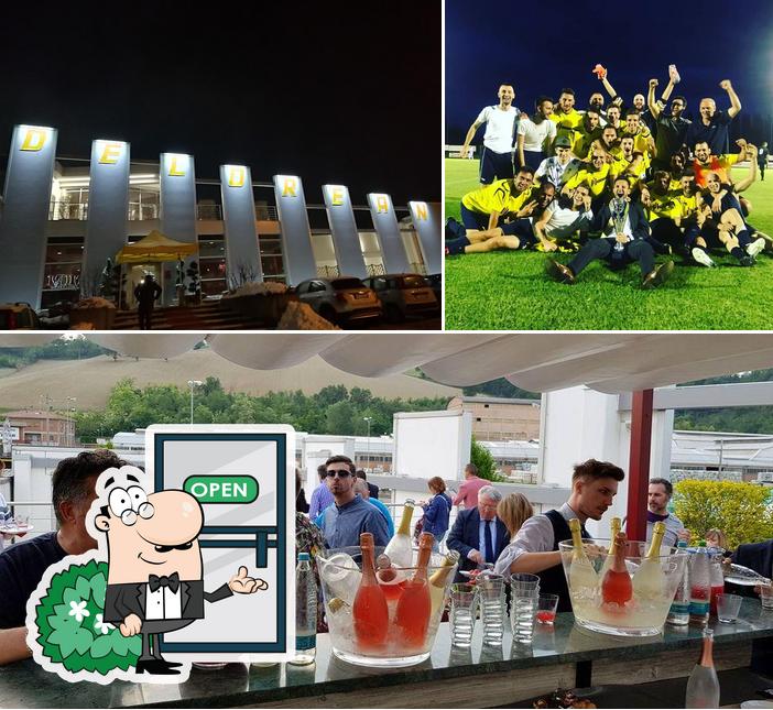 Gli esterni di Delorean Food and Drink