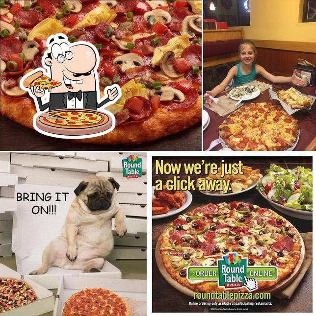 Round Table Pizza Roseville Menu Matttroy