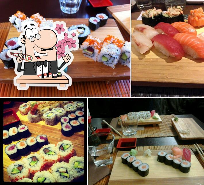 Choisissez de nombreuses options de sushi