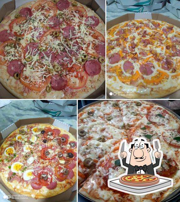 No Pizzaria Donna Massa, você pode provar pizza