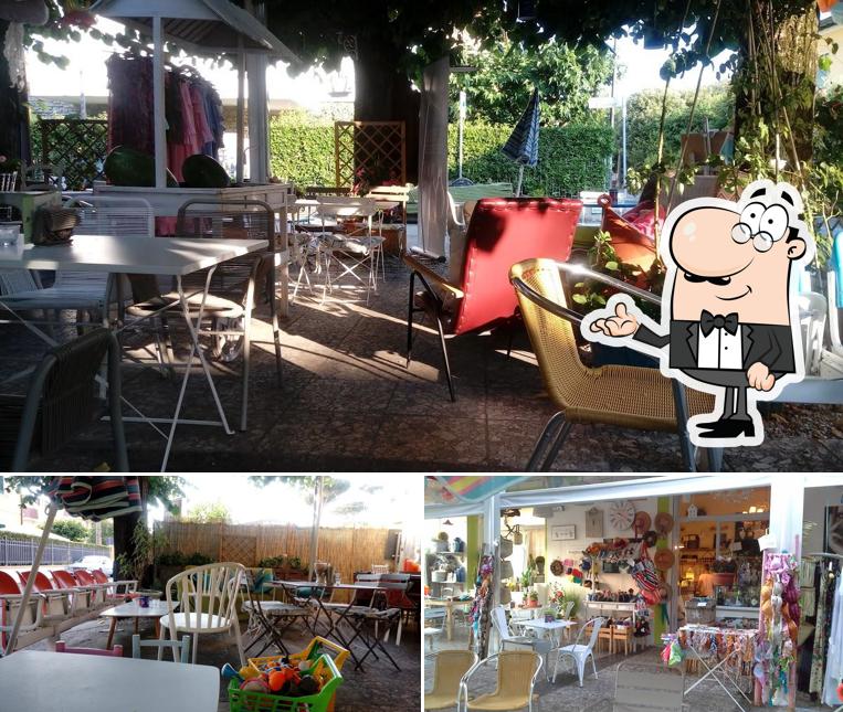 Dai un'occhiata agli interni di L'Ape Arianna Boutique Ristoro - Apericena in Giardino - Take Away Marina di Pietrasanta