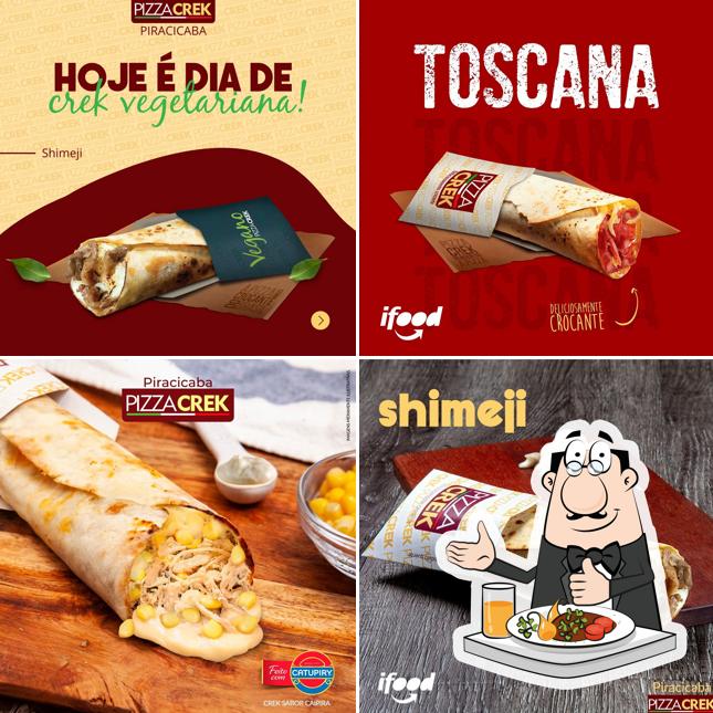 Comida em Pizza Crek Shopping Piracicaba