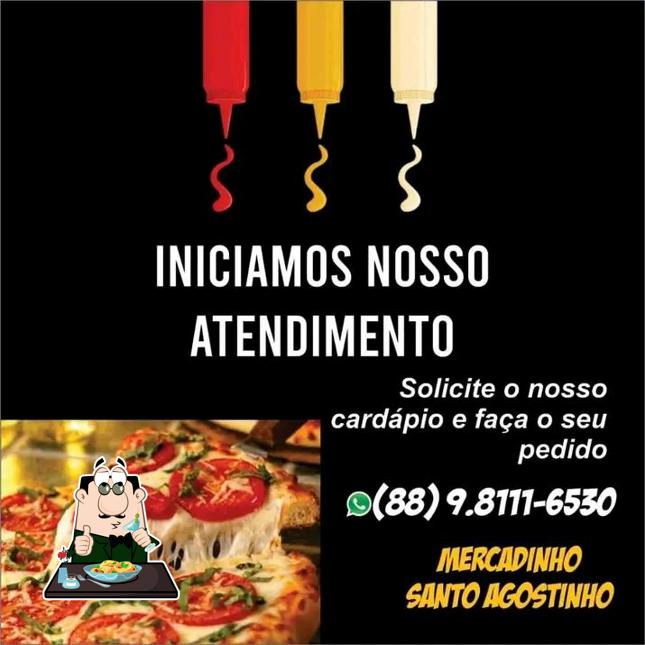 Comida em Mercadinho e pizzaria Santo Agostinho