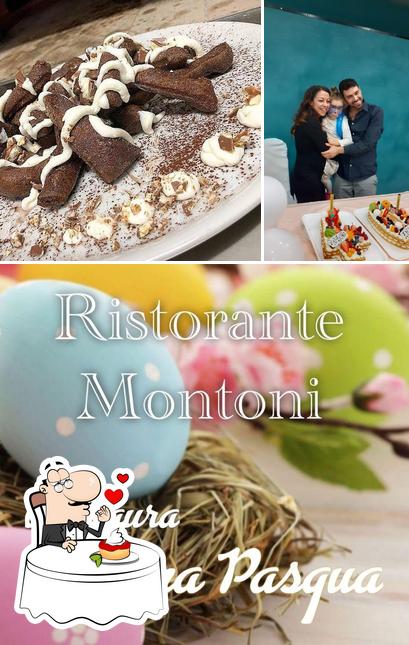 Ristorante Montoni offre un'ampia selezione di dessert