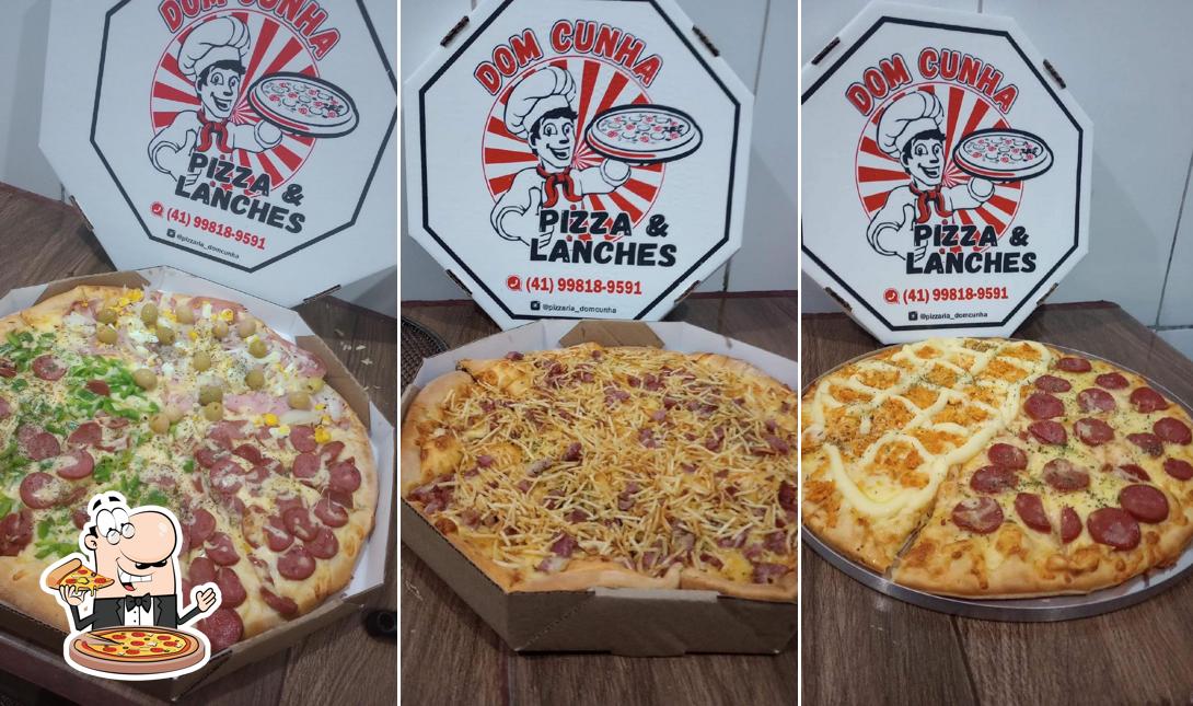 Escolha diversos estilos de pizza