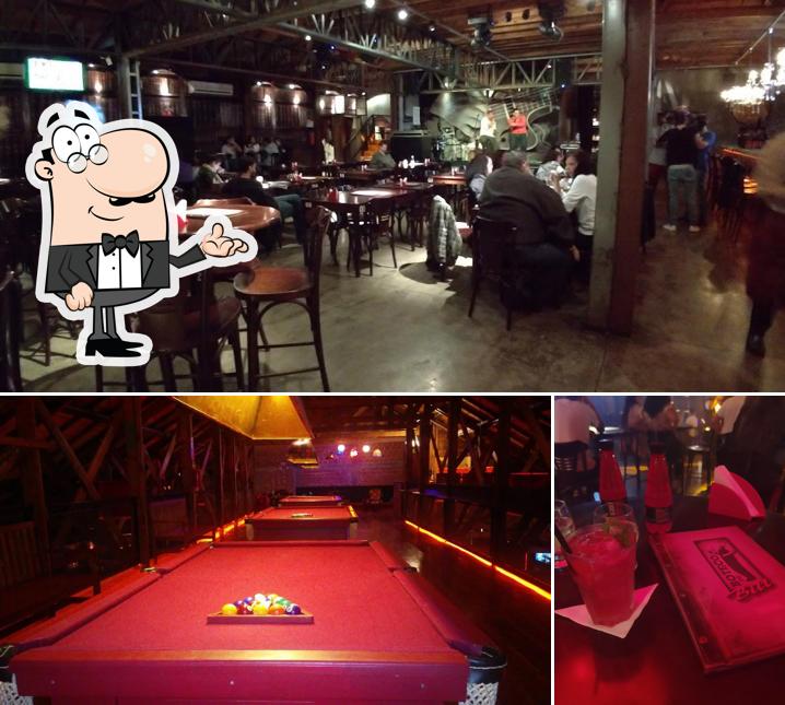 O interior do Boteco do Bill