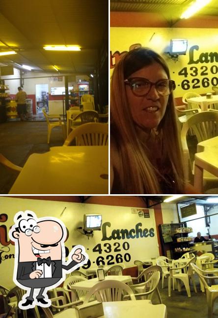 O interior do Turko Lanches