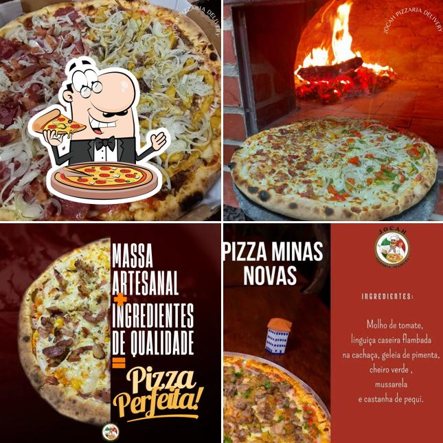 Consiga pizza no Jocah Pizzaria