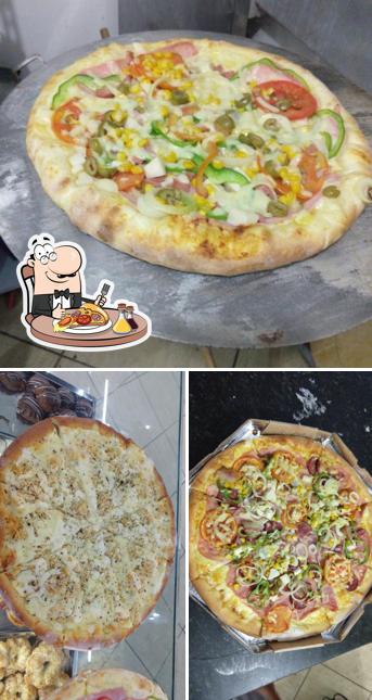 Experimente pizza no Padaria Império de Minas