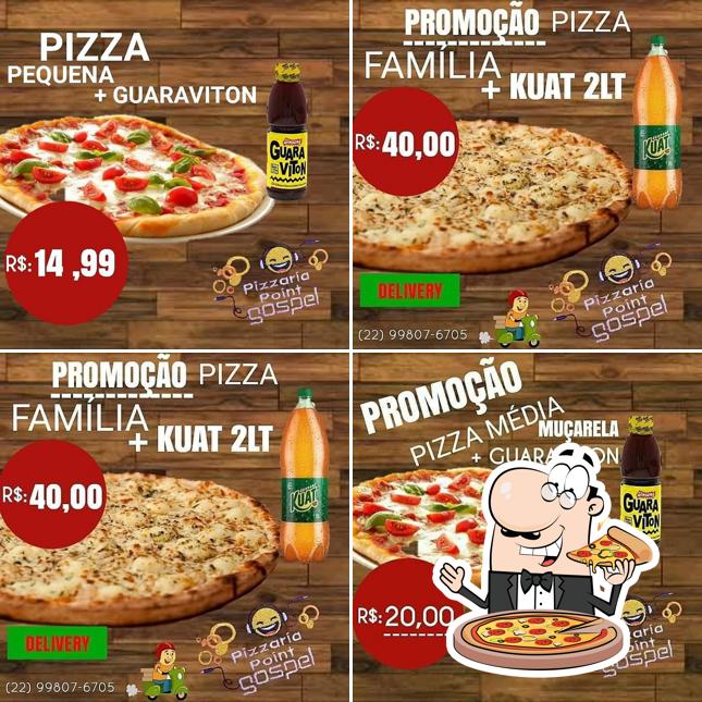 Get pizza at Pizzaria Point Gospel