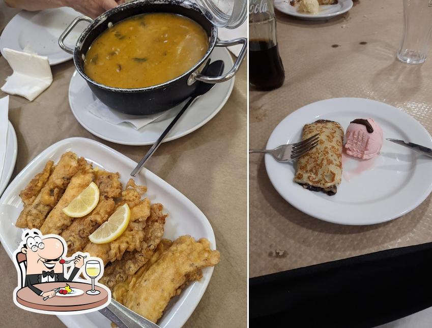 Еда в "Restaurante Grill o Costa"