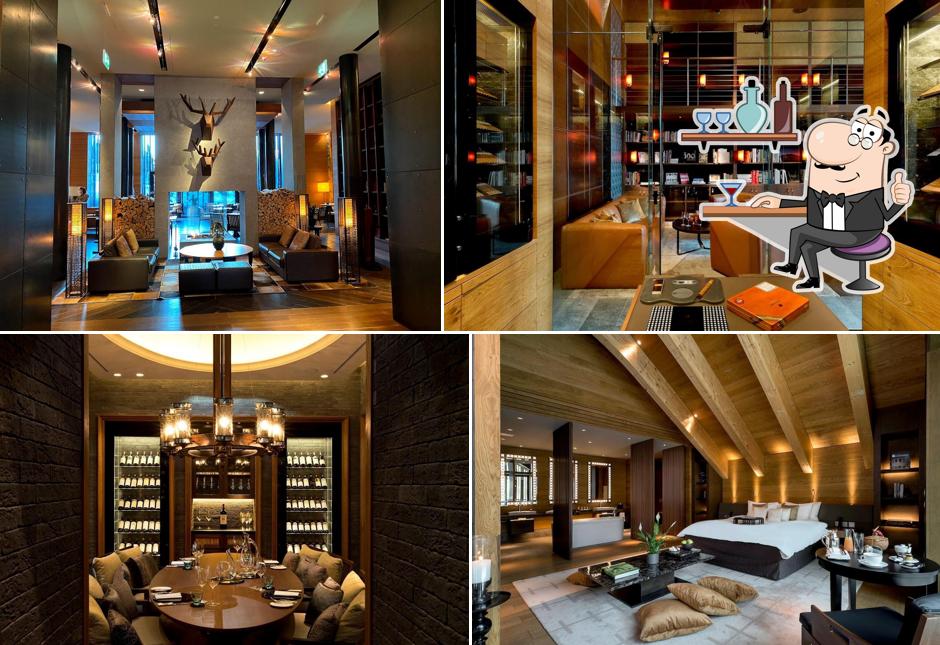 Gli interni di The Chedi Andermatt