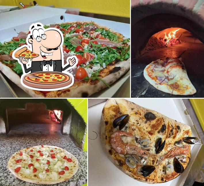 A Pizzeria Pizza Pazza con servizio d’asporto, puoi goderti una bella pizza