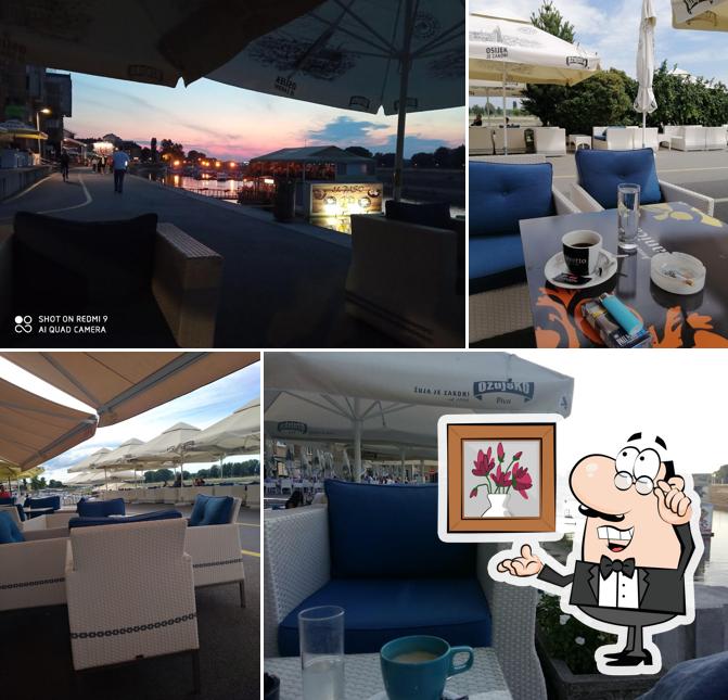 Gli interni di Caffe Bar Bounty