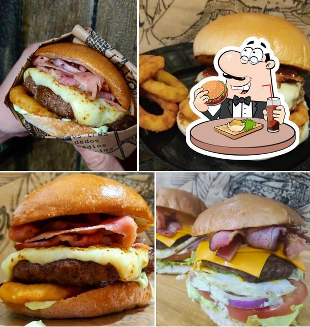 Delicie-se com um hambúrguer no Náufrago Burguer